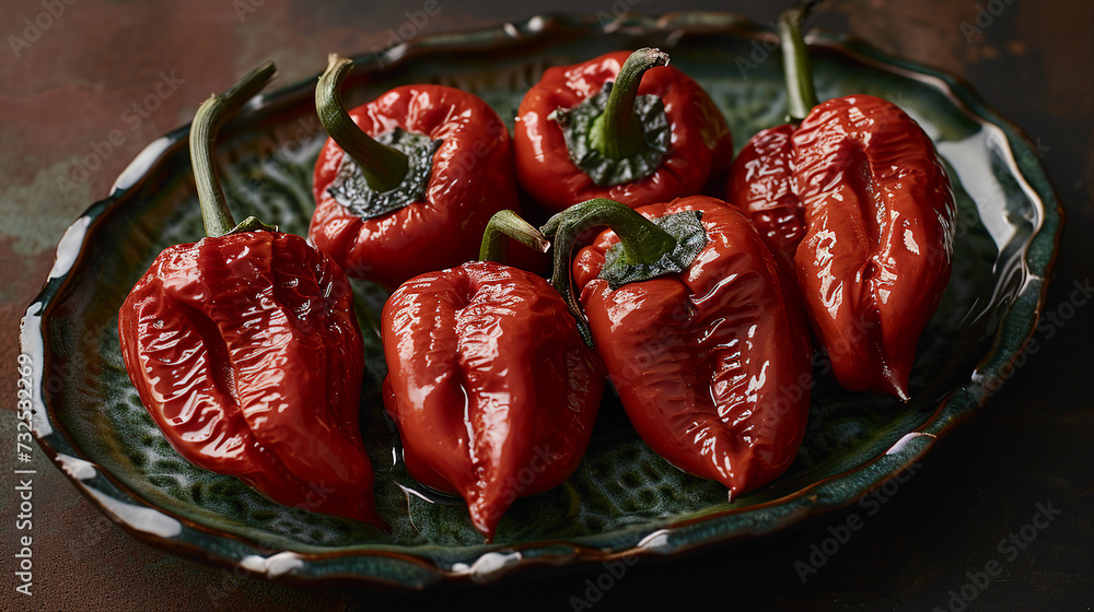 Piquillos Rellenos de Queso - Cheese-Stuffed Piquillo Peppers Photo Piquillos Rellenos de Queso - Cheese-Stuffed Piquillo Peppers Photo