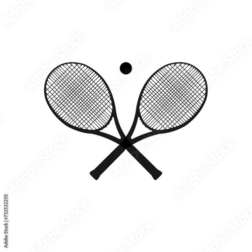 tennis racket and ball © KR Studio