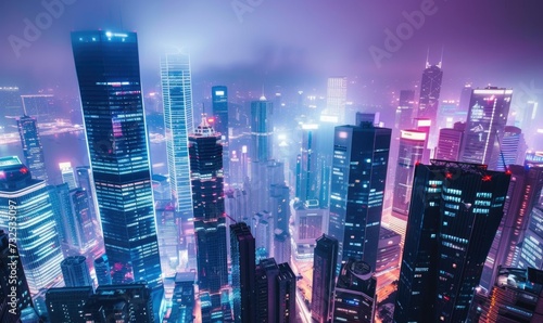 HD Futuristic Cityscape