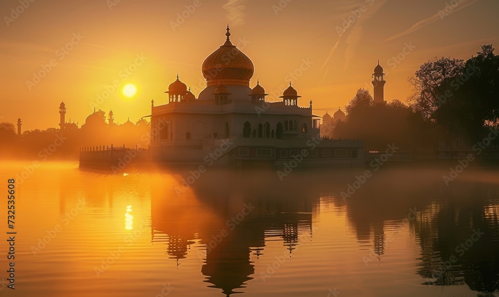Sikh Gurudwara Dawn