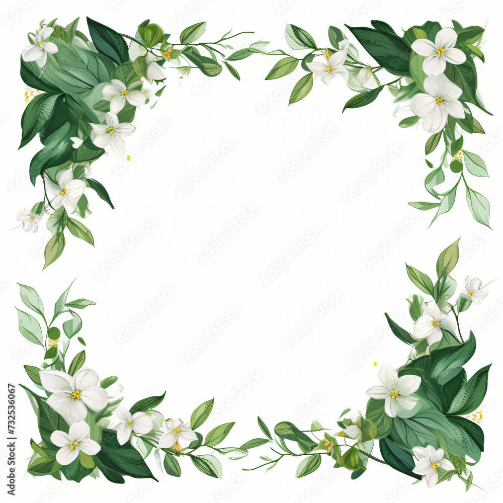 bloom leaf frame