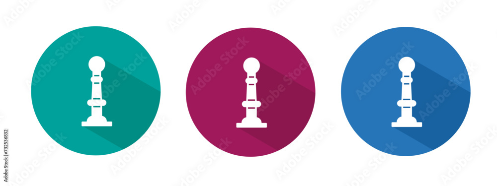 Icon for street light vector illustration in flat. Vector stock. Icon for street light vector illustration in flat. Vector stock.