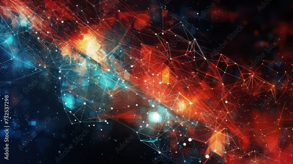Abstract technology background Abstract technology background