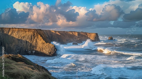 Dynamic Seascape: Embracing the Power of the Ocean