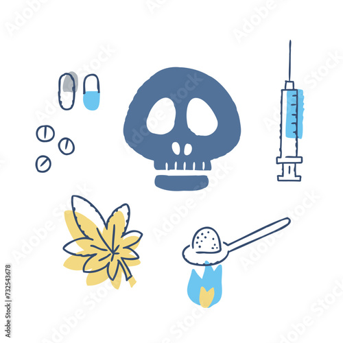 危険ドラッグ・違法薬物のイメージ
