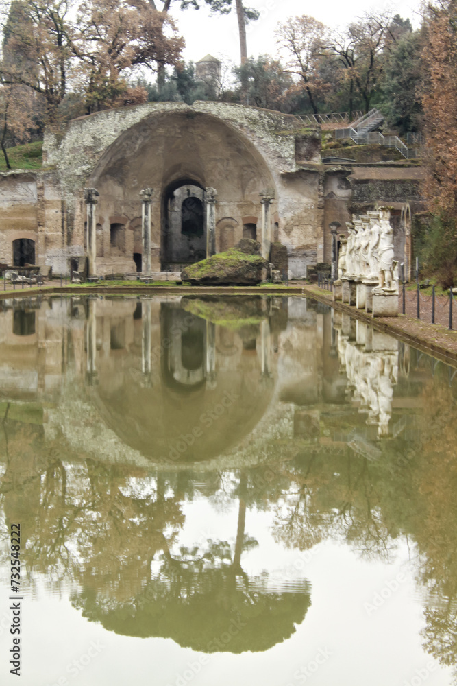 Villa Adriana Canopus front view Villa Adriana Canopus front view