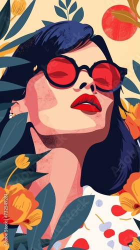 Wallpaper Mural person in glasses Torontodigital.ca