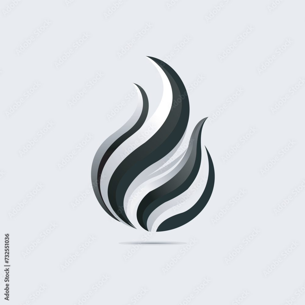simple fire flame vector design simple fire flame vector design