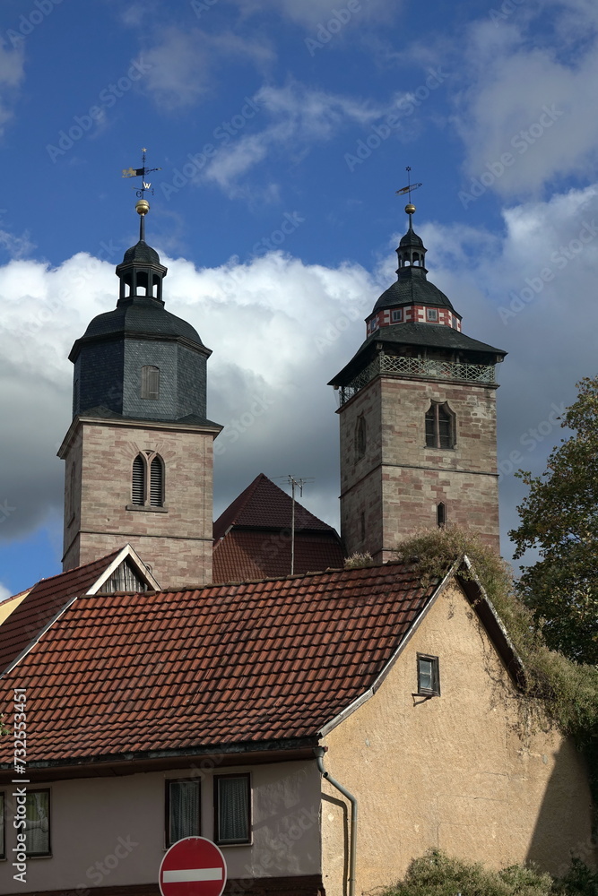 Fototapeta premium Kirche St. Georg inSchmalkalden
