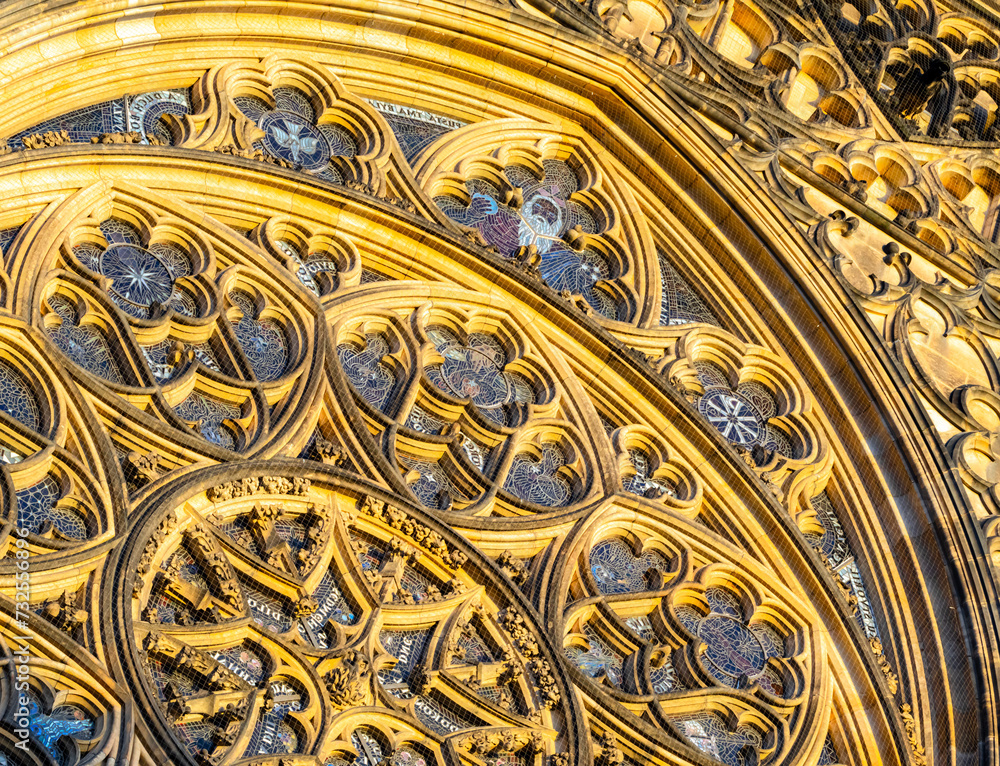 Détail de la cathédrale de Prague Détail de la cathédrale de Prague