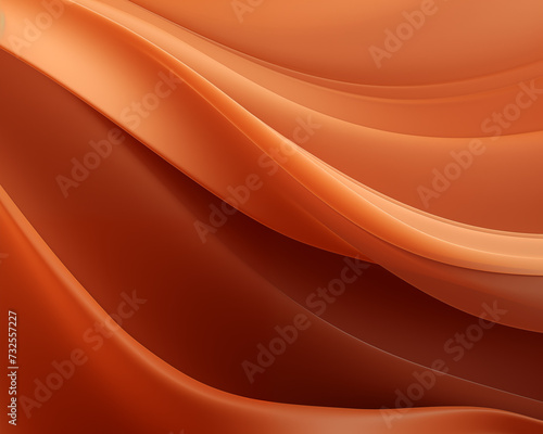 Abstract background of fluttering brown colors. It's like the wind blows soft fabric.
 Looks reliable and beautiful.