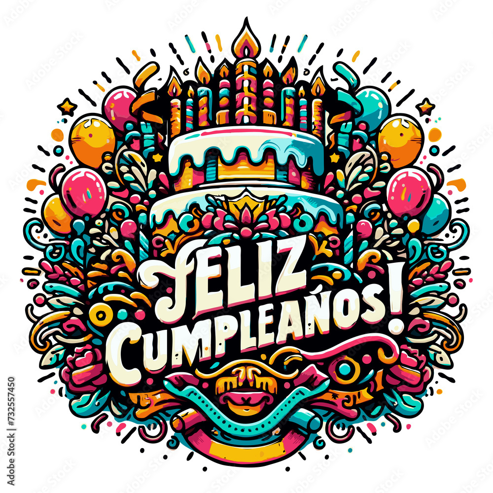 Feliz Cumpleaños!
Una ilustración que muestra el texto Feliz Cumpleaños!
Una ilustración que muestra el texto