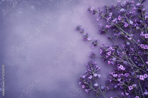 Lavender with an Old Lavender color background