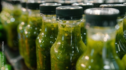  Glass bottles of manual magnificent green chilli sauce 