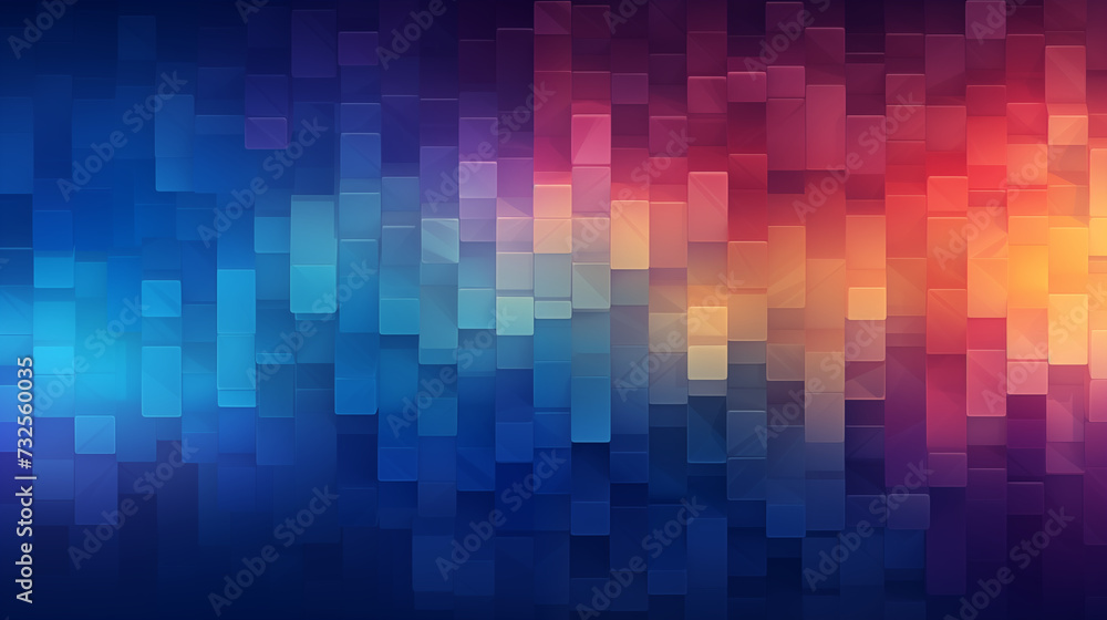 Abstract Colorful Squares Gradient Background Abstract Colorful Squares Gradient Background