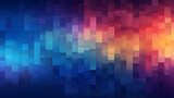 Abstract Colorful Squares Gradient Background