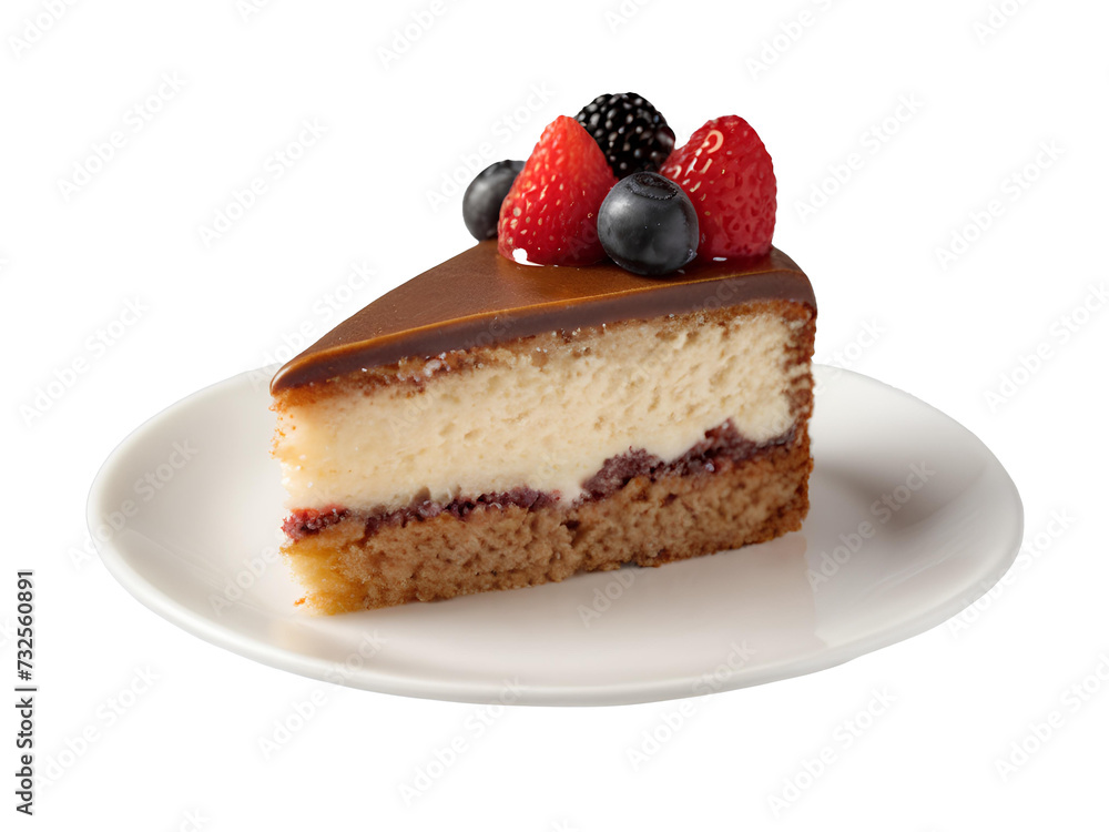 イチゴのケーキ、俯瞰、白い背景、透過画像、クリッピングパスに分離|Strawberry cake, aerial view. white background. Transparent image. Isolated on white background clipping path. Generative AI イチゴのケーキ、俯瞰、白い背景、透過画像、クリッピングパスに分離|Strawberry cake, aerial view. white background. Transparent image. Isolated on white background clipping path. Generative AI