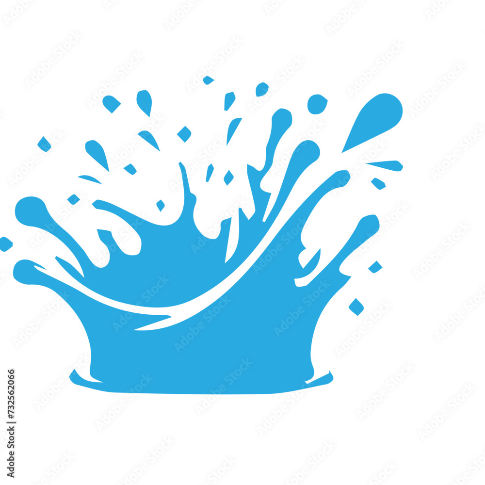 Water splashes vector Water splashes vector