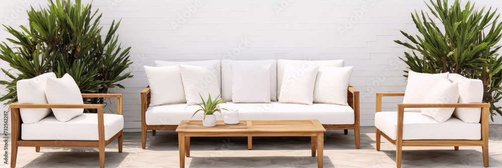 Obraz premium table and chairs