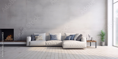 Wallpaper Mural modern living room Torontodigital.ca