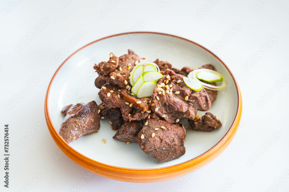 鶏レバーの甘辛煮 鶏レバーの甘辛煮