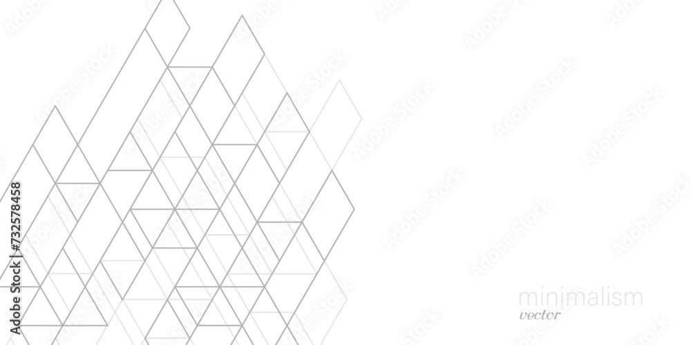 Abstract white background from geometric lines. Geometry drawing. Vector illustration. Abstract white background from geometric lines. Geometry drawing. Vector illustration.