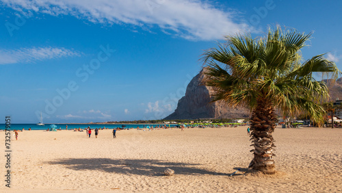 the beautiful beach of San Vito lo Capo