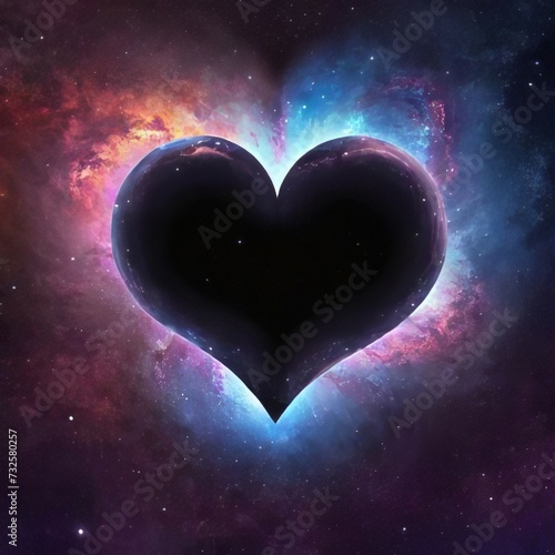 heart in space