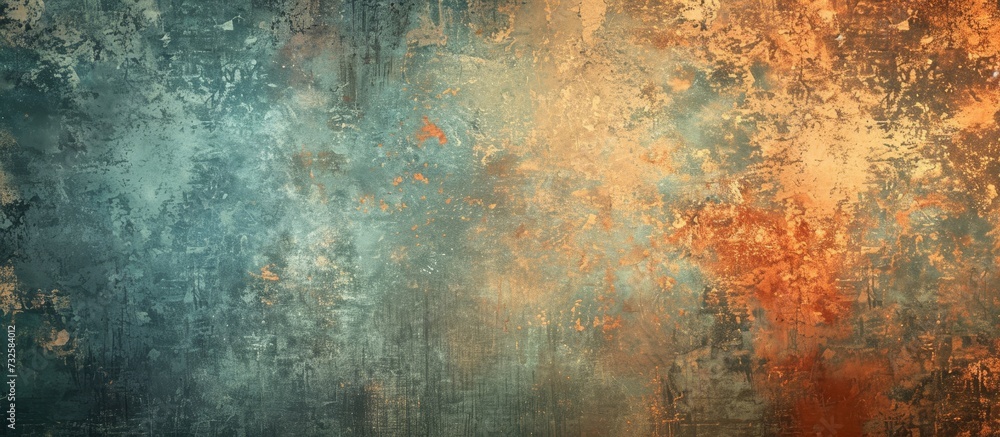 Obraz premium Vibrant art with diverse shades of color