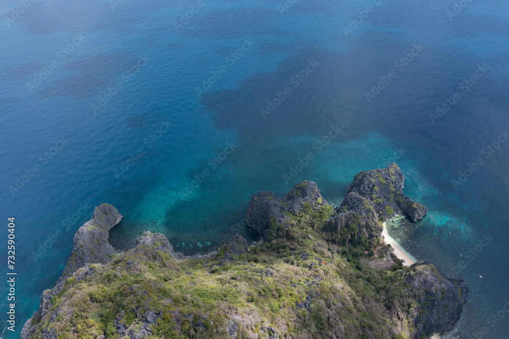 Aerial view of Black Island