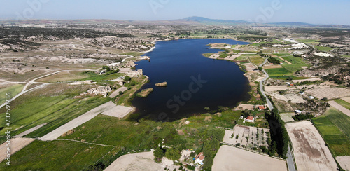 Emre Lake is Afyonkarahisar, Turkey. photo