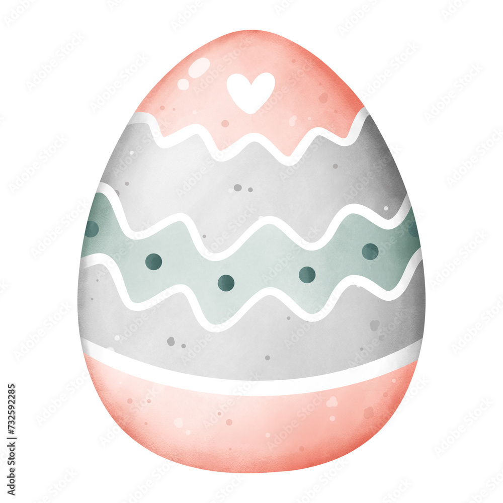 Easter egg illustration for decoration Easter egg illustration for decoration