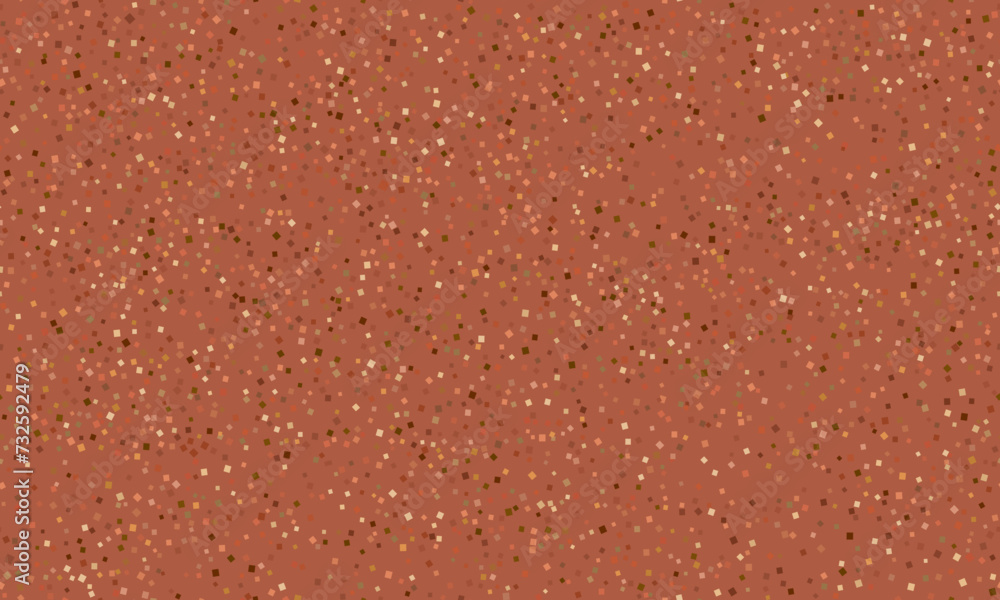 Fototapeta premium terracotta sharp grit in browns and gold scatter abstract recolorable vector texture background