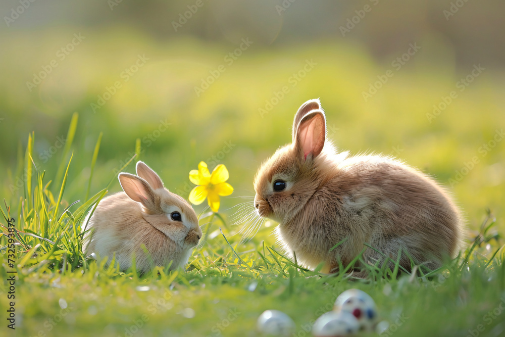 Fototapeta premium Happy Easter Bunny