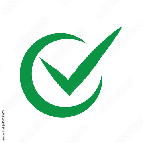 Green check mark icon. Vector checkmark button. Tick symbol Free Download Green check mark icon. Vector checkmark button. Tick symbol - GFXLoad