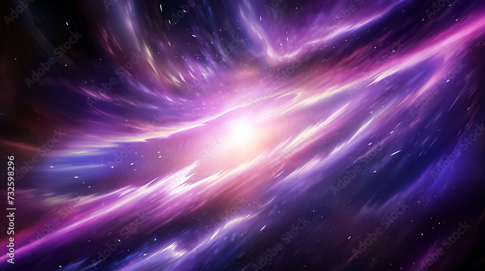 Abstract space background with nebulae and stars