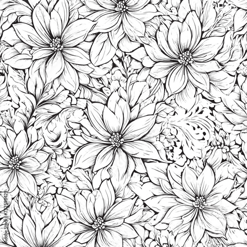 seamless floral background