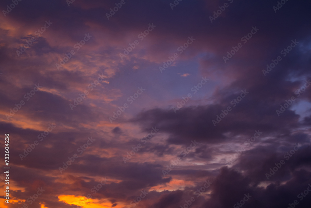 beautiful views of the sunset sky and sunrise sky with colorful clouds beautiful views of the sunset sky and sunrise sky with colorful clouds