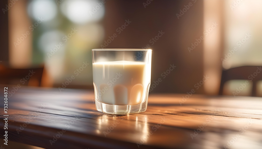 Glass of Milk, Table, Drink, Beverage, Refreshment, Dairy, Healthy, Nutrition, Fresh, White, Cow's Milk, Dairy Product, Calcium, Breakfast, Cold, AI Generated Glass of Milk, Table, Drink, Beverage, Refreshment, Dairy, Healthy, Nutrition, Fresh, White, Cow's Milk, Dairy Product, Calcium, Breakfast, Cold, AI Generated