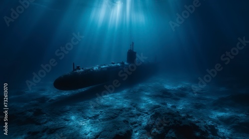 A Solo Submarine's Adventure into the Blue Abyss, Charting New Paths of Discovery photo