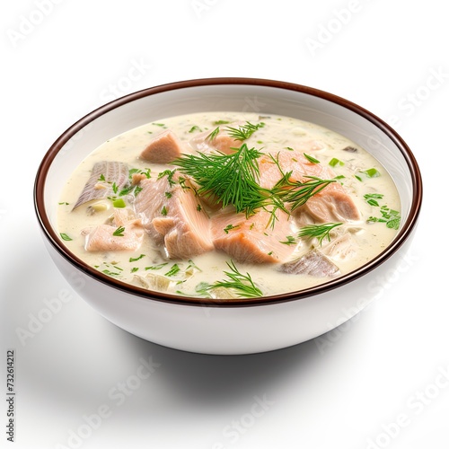 Fish soup closeup