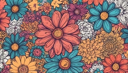 pattern with flowers