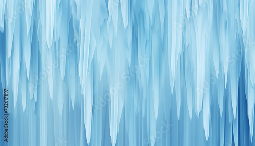 Background with white icicles