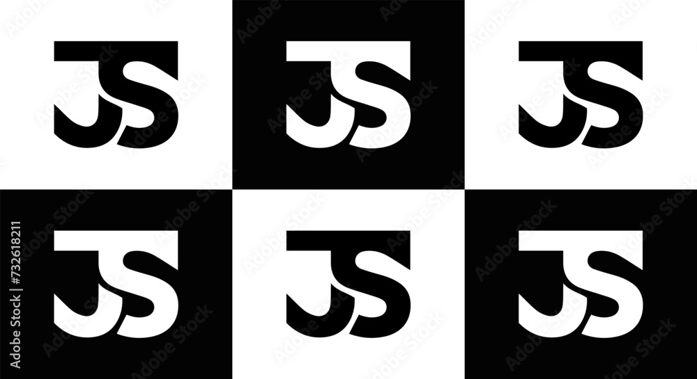 JS logo. JS set , J S design. White JS letter. JS, J S letter logo design. Initial letter JS letter logo set, linked circle uppercase monogram logo. J S letter logo vector design.
JS logo. JS set , J S design. White JS letter. JS, J S letter logo design. Initial letter JS letter logo set, linked circle uppercase monogram logo. J S letter logo vector design.