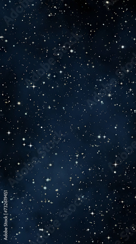Night sky with stars as background