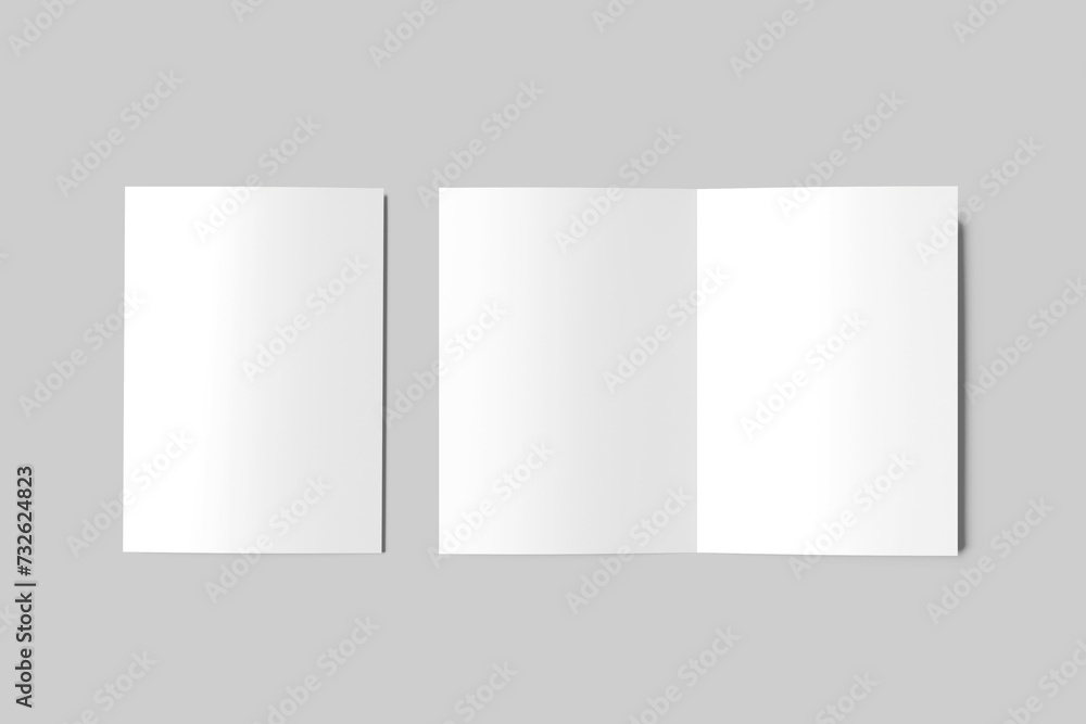 A5 Bifold Brochure Blank A5 Bifold Brochure Blank