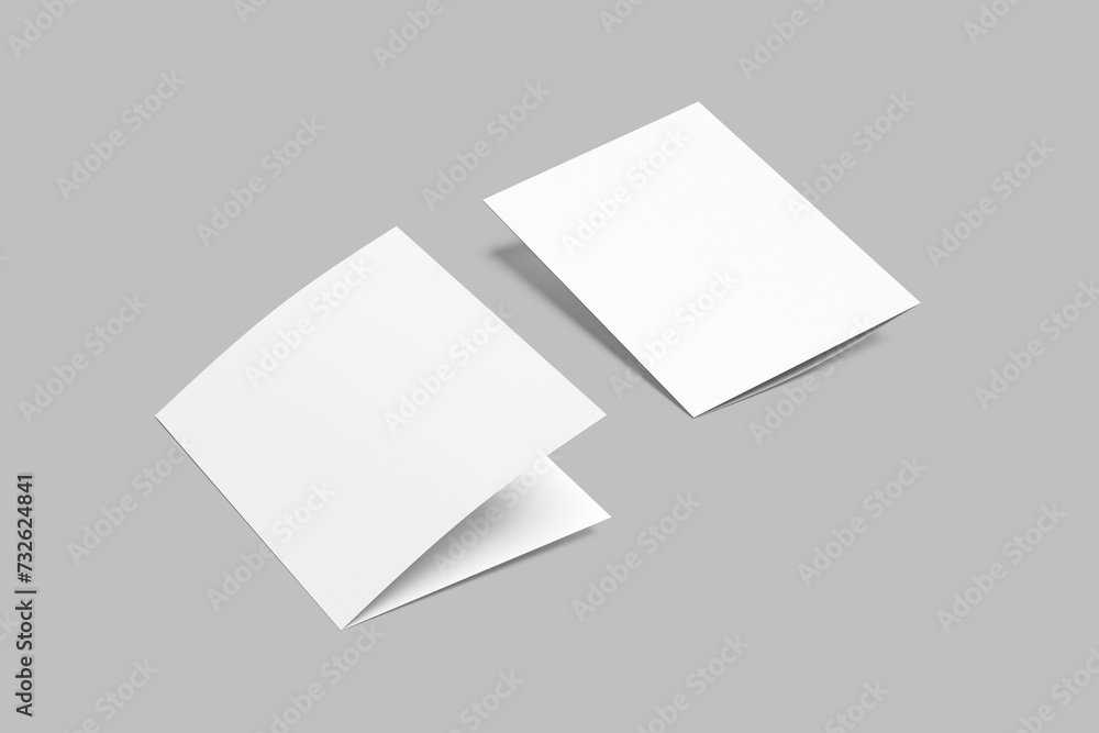 A5 Bifold Brochure Blank A5 Bifold Brochure Blank