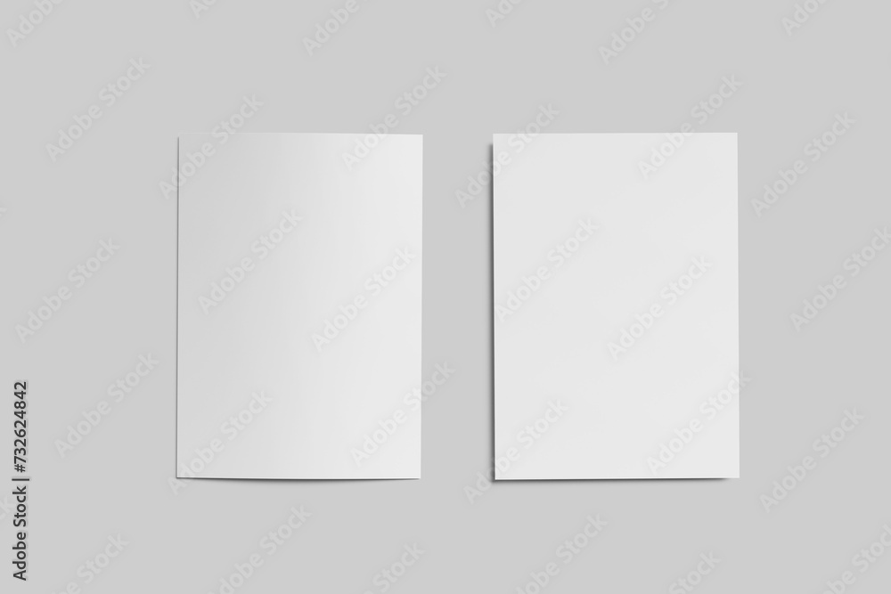 A5 Bifold Brochure Blank A5 Bifold Brochure Blank