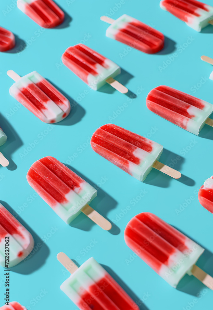 Red and white popsicles wallpaper Red and white popsicles wallpaper