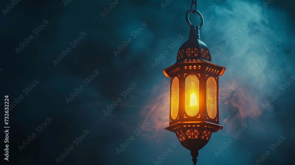 Minimalist Islamic Ramadan lantern background Minimalist Islamic Ramadan lantern background
